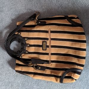 MaggiB purse black and gold